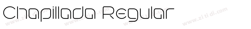 Chapillada Regular字体转换 Chapillada Regular字体转换